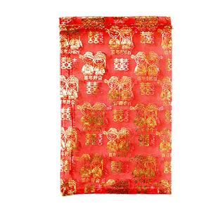 结婚用品中国风婚礼喜糖袋婚庆喜字喜糖束口网纱袋中式糖果袋网袋