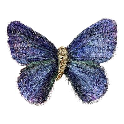 复古高档刺绣蝴蝶胸针衣服配饰品