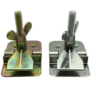 加厚丝印蝴蝶夹铝框网版固定夹具镀锌铬丝网印刷用夹头锁网框夹子