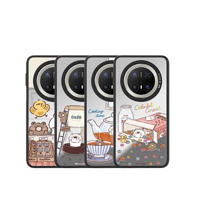 CASEBANG×艺术家miiiiichan联名白熊&熊君系列出镜壳一体式手机壳适用华为Mate70/Pro/X6荣耀magic7/荣耀300