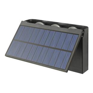 太阳能充电壁灯感应洗墙灯户外花园布置庭院室外围墙装饰氛围灯