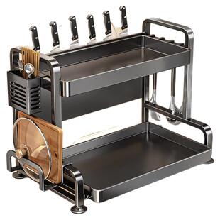 厨房调料品置物架台面调料架子多功能油盐酱醋瓶罐收纳置物架