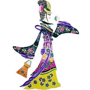 皮影戏手工diy场景道具带操作杆皮影人物西游记西安幼儿园材料包