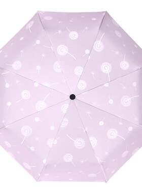 蒲公英晴雨两用雨伞小巧便携防晒