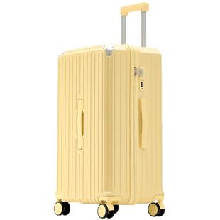 26寸行李箱铝框超大容量三七开2026新款加厚结实耐用密码旅行箱子