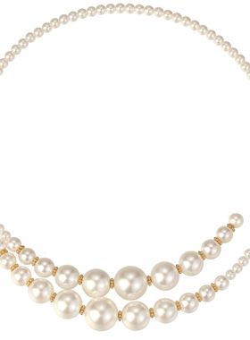 超火新款独特超好看弹力开口项链