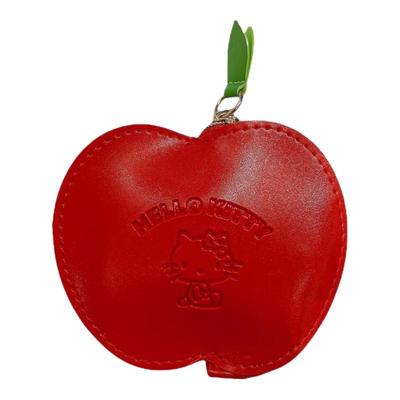 无线蓝牙耳机通用收纳包红苹果