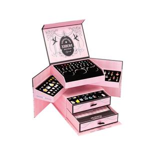 mobee手工diy串珠首饰礼盒手链儿童女孩子玩具女儿的宝藏美丽星堡