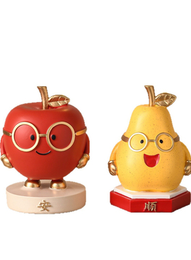 创意平安顺利树脂摆件乔迁礼品