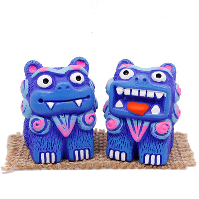 厦门旅游特色鼓浪屿纪念狮子摆件