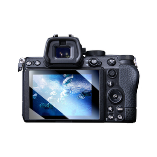 闪魔适用尼康Z30相机膜Z5/Z6屏幕钢化膜Z8/Z9全覆盖Z50二代新款相机D3400前屏D3500高清玻璃微单Z7屏幕膜配件