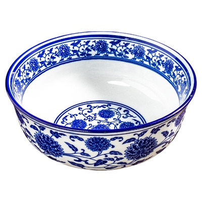 青花瓷兰州牛肉拉面碗炸酱面粥碗