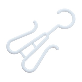 拖鞋挂钩超市商用陈列货架子棉毛凉人字托勾塑料加厚壁挂式卫生间