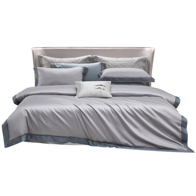 罗莱家纺100支长绒棉全棉四件套