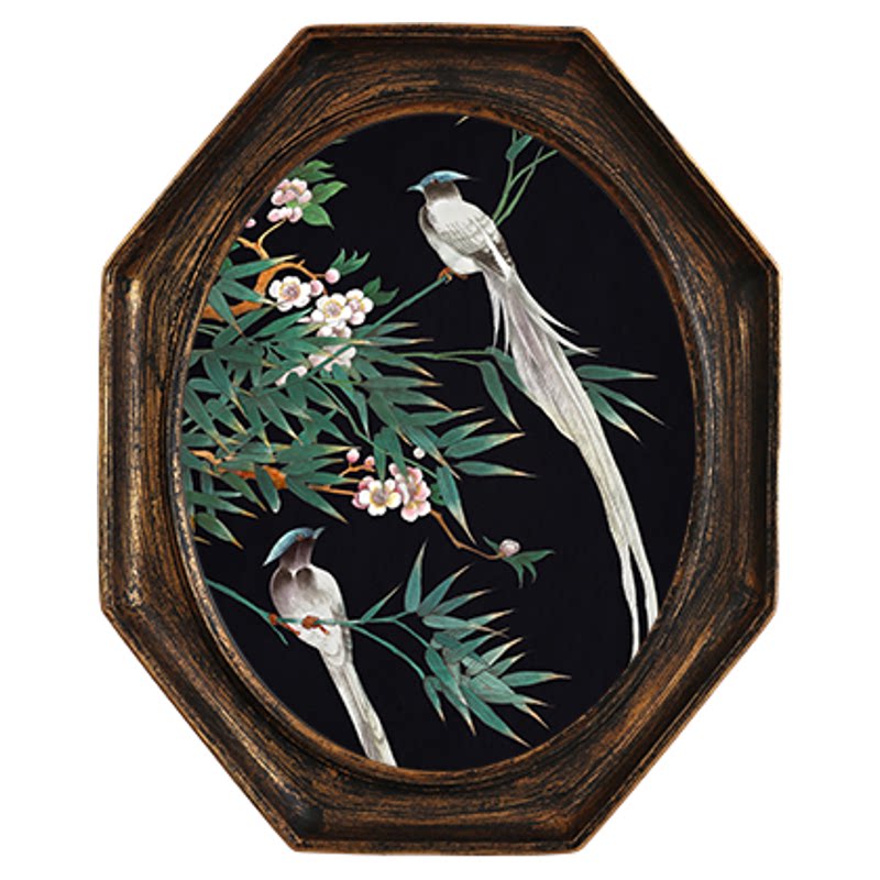 蒲骆朗国风花鸟装饰画新中式挂画