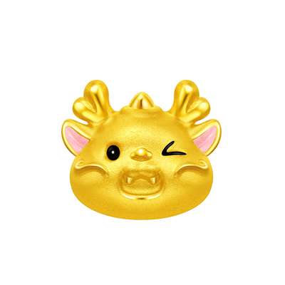 周大福萌宠十二生肖转运珠配绳