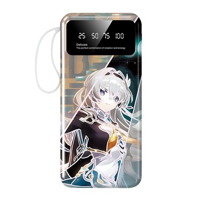 【3C认证】流萤充电宝20000毫安10000移动电源快充二次元来图定制