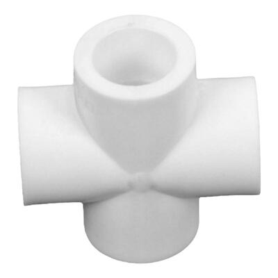 PPR110四通等径异径四通管件
