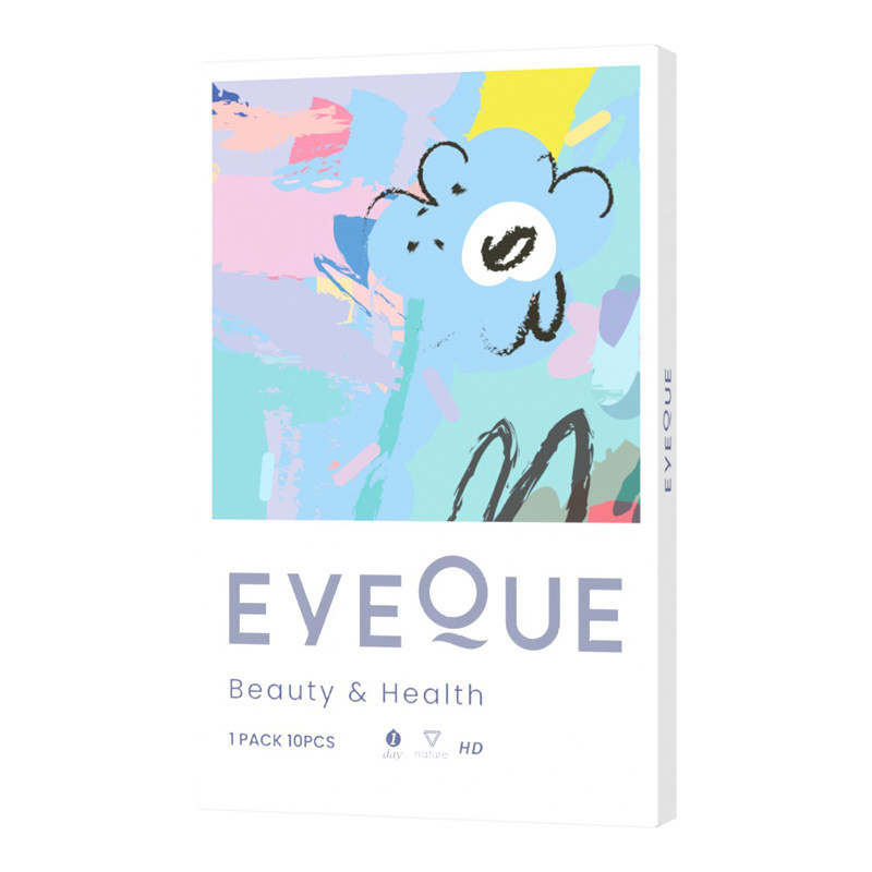 【所有女生直播间】EYEQUE爱可优日抛美瞳10片旗舰店