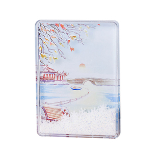 【杭州西湖文创冰箱贴】断桥残雪流沙冰箱贴礼物送朋友磁贴纪念品