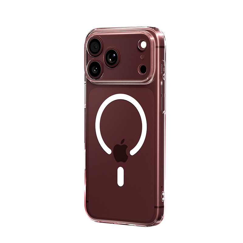 [官方磁吸]倍思超薄新款适用iPhone18ProMax手机壳17苹果16pm散热保护套15magsafe14无毒13透明防摔镜头全包
