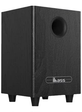 ibass木质重低音无源音箱低音炮
