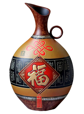 结婚送新人礼物新房装饰陶瓷摆件