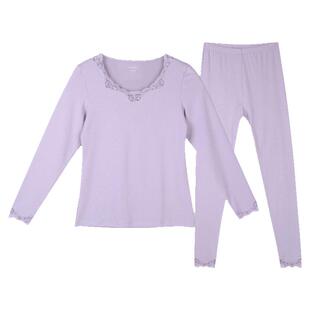 仕乐本命年内衣套装女士大红色蛇年女款蕾丝秋衣秋裤秋冬保暖内衣