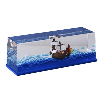 万里阳光号流体摆件永不沉没翻船