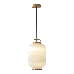 新中国风全铜小吊灯主卧室吊灯创意新床头2025新迷你精致覆古