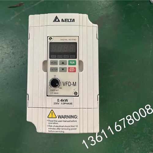 议价VFD007M21AVFD007M23A台达变频器220V0.75KW功能包好.测试发