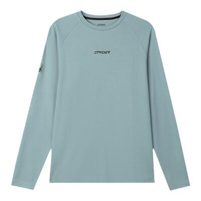 蜘蛛秋冬男户外休闲运动长袖T恤