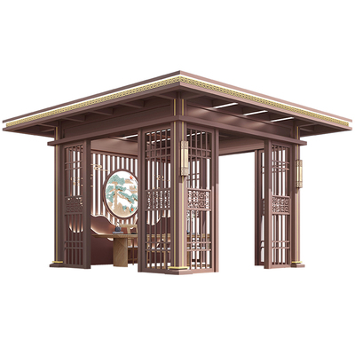 广东铝艺新中式凉亭生产厂家