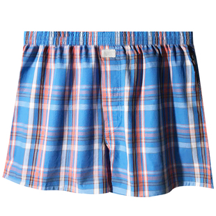 七匹狼男士纯棉短裤阿罗裤三分春夏宽松内裤居家睡裤四角裤大裤头