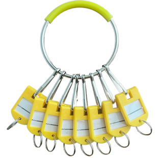 新款金属手环钥匙盘串个人公司部门宾馆钥匙标记牌管理多省包邮