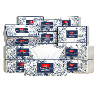 大包抽纸巾纸抽整箱家用实惠装巨无霸餐巾纸可湿水卫生纸批发