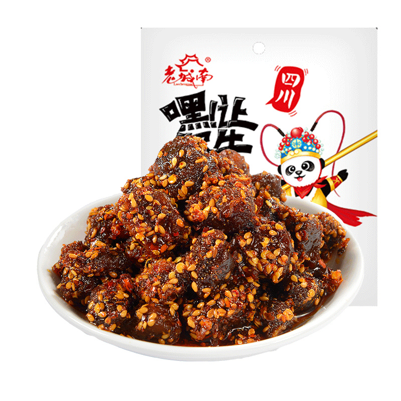 老城南100g麻辣牛肉干小吃熟食