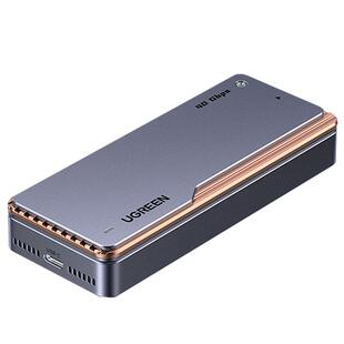 绿联m2固态硬盘盒适用雷电4/5/USB4macmini扩容8TB移动外接盒m.2