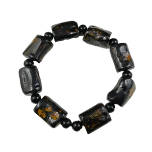 纯天然乌海柳随形手链海底奇木痔疮克星海铁树乌木手串玛瑙