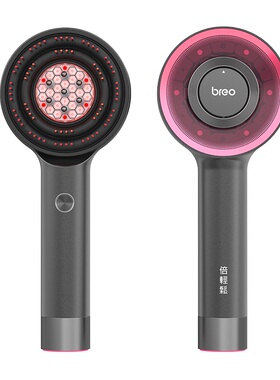 【李佳琦双11超级生活节付定金】倍轻松头皮按摩梳二代礼盒红光梳