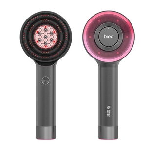 新年礼物倍轻松头皮按摩梳二代鎏金礼盒电动精华导入梳红光生发梳