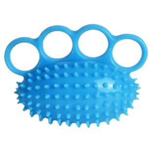 四指带刺握力球康复训练锻炼器材手指力量握力器中风偏瘫按摩球