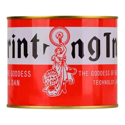 红丹合模油女神牌红色印油印膏