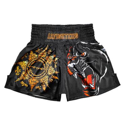 UFC黑豹速干泰拳武术健身男比赛MMA男女搏击格斗运动训练短裤