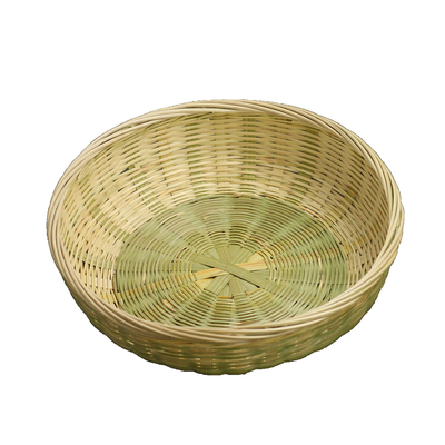 竹制品竹筐竹皮平底馒头筐