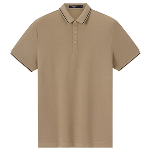 百斯盾官方男装短袖Polo衫夏季新款简约时尚凉爽男士POLO上衣