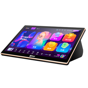 音创2025新款台式点歌机家庭唱歌机触摸屏ktv卡拉OK专用K歌一体机