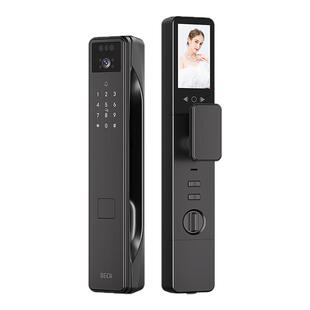 博克3D人脸识别指纹锁可视猫眼智能门锁家用防盗门电子锁密码锁V9