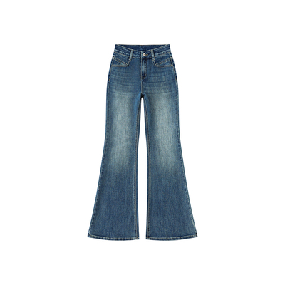 一条过冬！加绒加厚微喇牛仔裤~