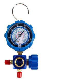加氟表雪种冷媒R22/R410/R32空调变频定频冰箱加氟压力表工具套装